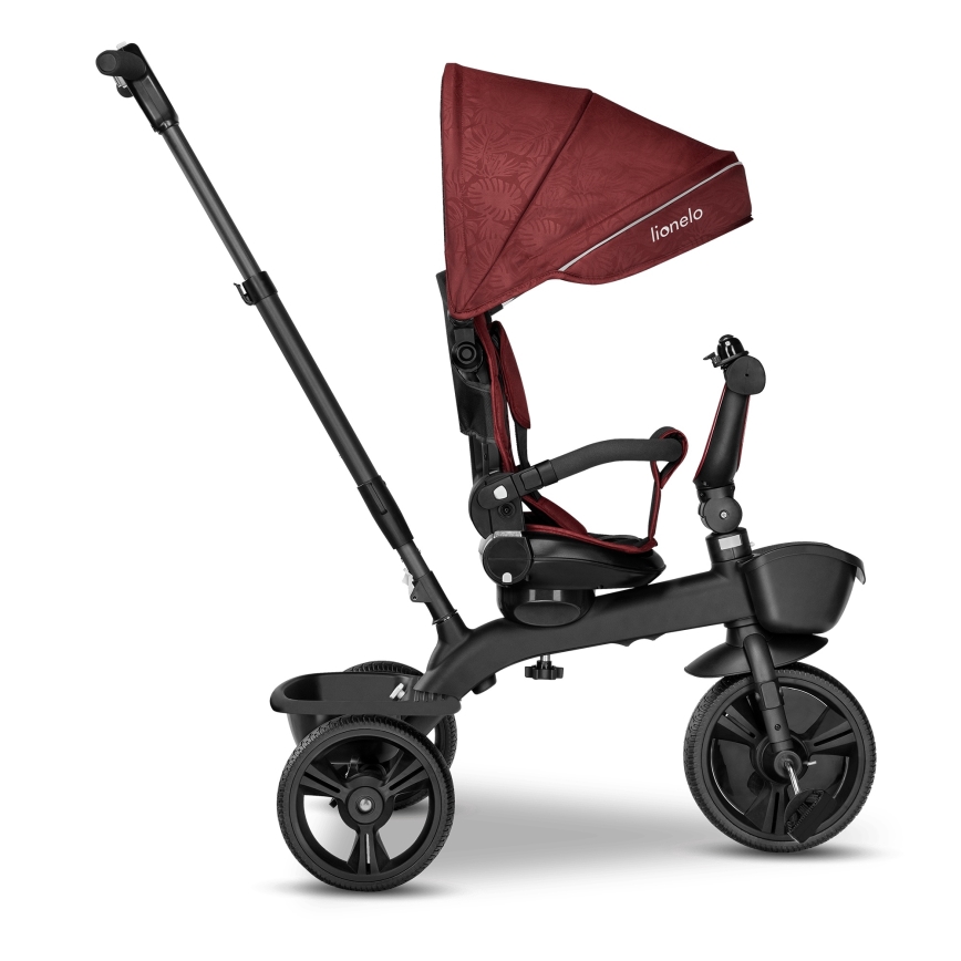 Lionelo - Detská trojkolka KORI Red Burgundy