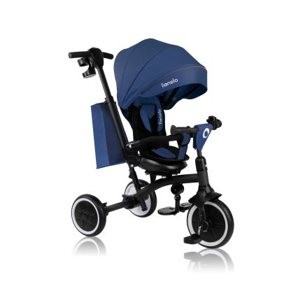 Lionelo - Detská trojkolka TRIS PLUS Blue Denim