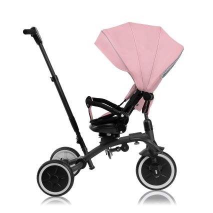 Lionelo - Detská trojkolka TRIS PLUS Pink Rose