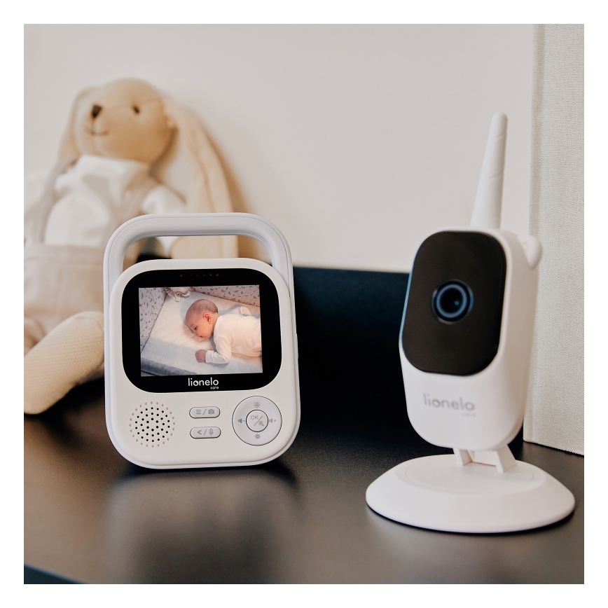 Lionelo - Detská videochôvička BABYLINE CAMERA 3.2 5V