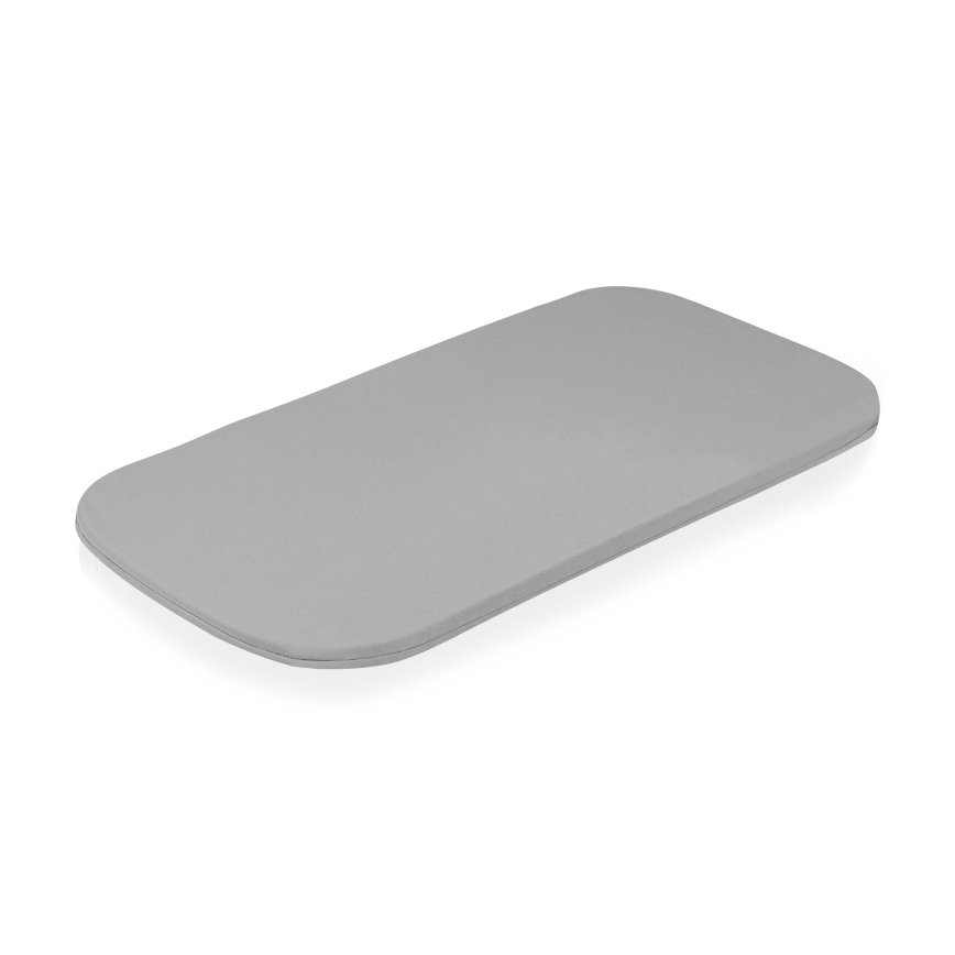 Lionelo - Detské hojdacie kresielko s melódiou 2v1 BELLA 4xAA Sivý betón + diaľkové ovládanie