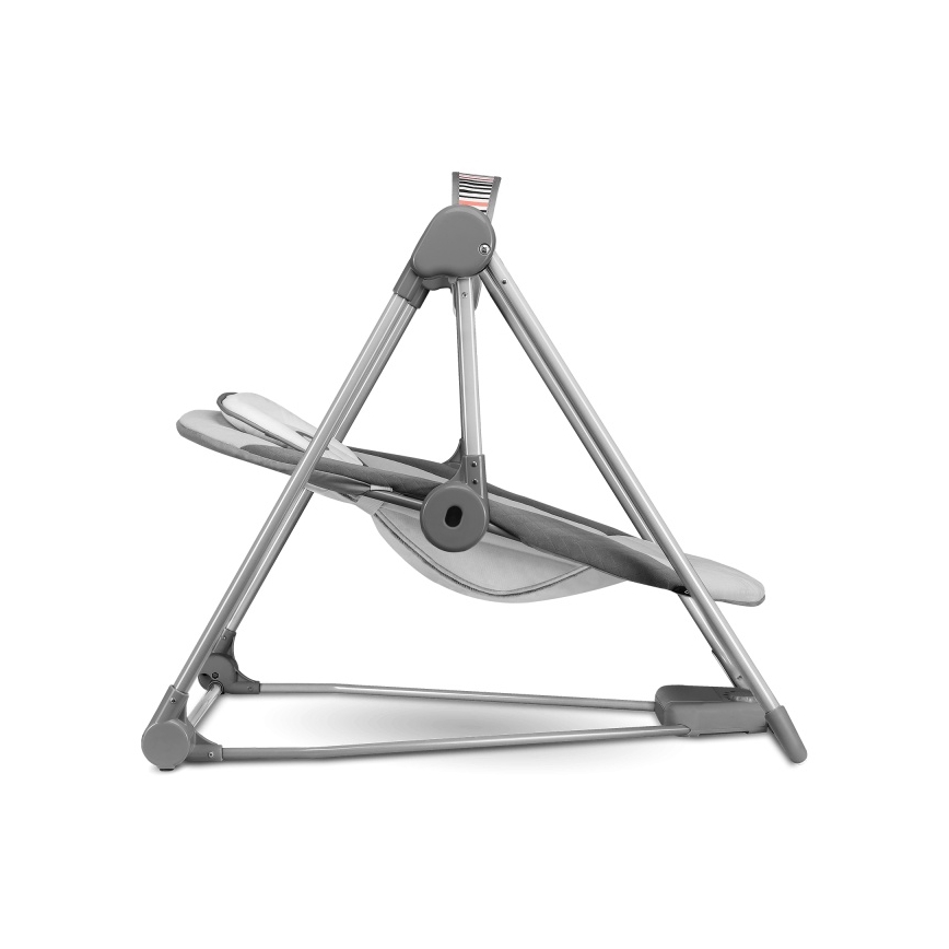 Lionelo - Detské hojdacie lehátko OTTO 4xLR14 Cozy Grey