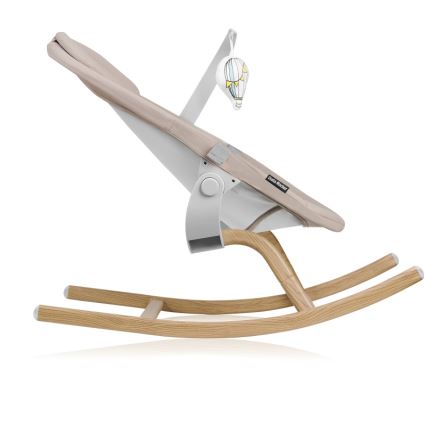 Lionelo - Detské hojdacie sedátko DALIA ROCKER béžovo-pieskové