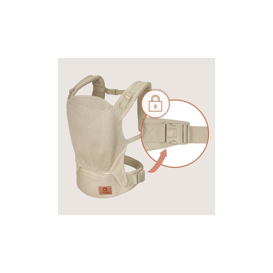 Lionelo - Detské nosidlo MARGAREET Air Beige