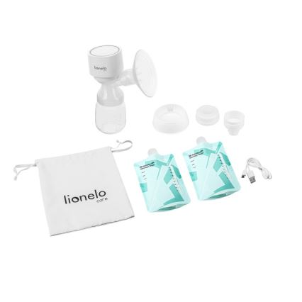 Lionelo Elektrická dobíjateľná odsávačka materského mlieka FIDI ONE 5V 1000 mAh 180 ml