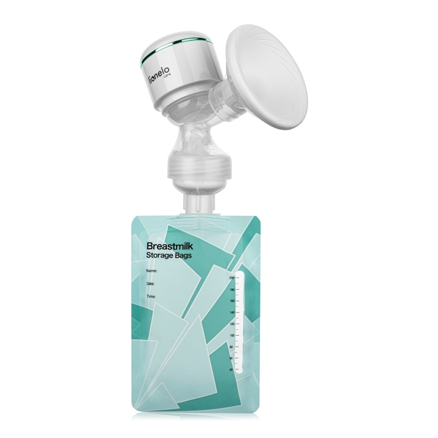 Lionelo - Elektrická nabíjateľná odsávačka materského mlieka FIDI PLUS 5V 1200 mAh 180 ml