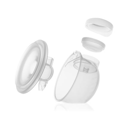 Lionelo - Elektrická nabíjateľná duálna odsávačka materského mlieka TWEE FREE 5V 1500 mAh 150 ml