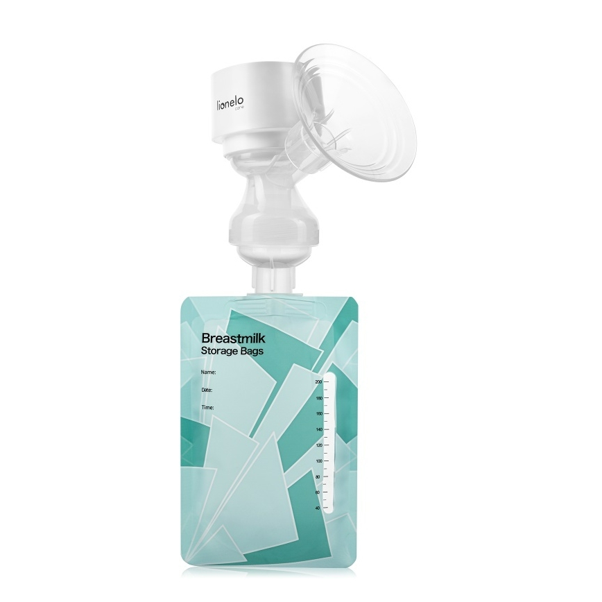 Lionelo - Elektrická dobíjateľná odsávačka materského mlieka FIDI ONE 5V 1000 mAh 180 ml
