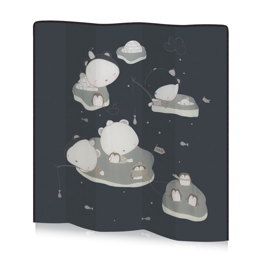 Lionelo - Hracia ohrádka BONNIE Grey Scandi