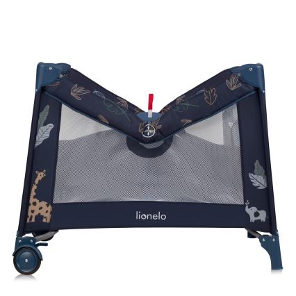 Lionelo - Hracia ohrádka BONNIE Námornícka modrá