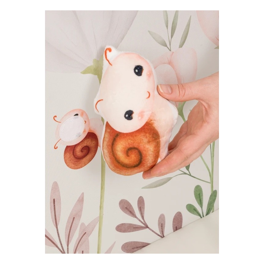 Lionelo - Hracia ohrádka MILLE PLUS ružová