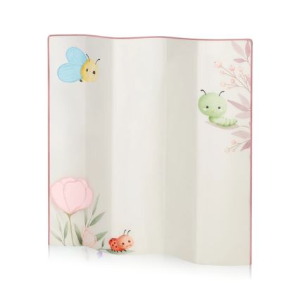 Lionelo - Hracia ohrádka MILLE PLUS ružová