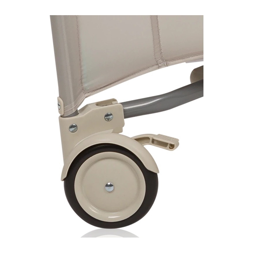 Lionelo - Hracia ohrádka MILLE PLUS Šedá Béžová