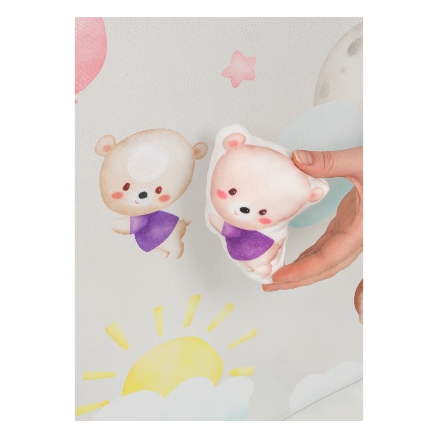 Lionelo - Hracia ohrádka MILLE PLUS Šedá Béžová