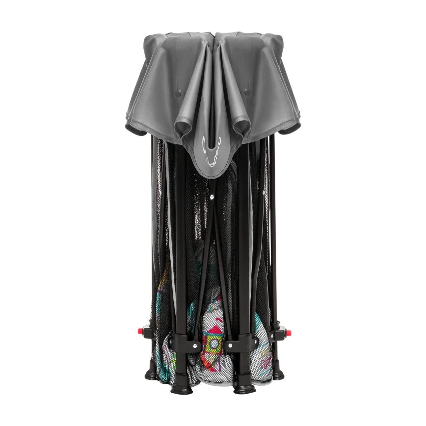 Lionelo - Hracia ohrádka ROEL PLUS Sivá Viacfarebná