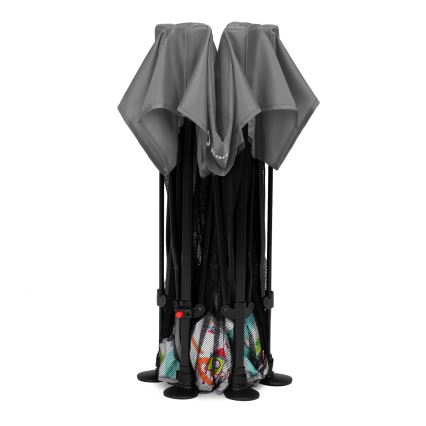 Lionelo - Hracia ohrádka ROEL Šedá Multicolor