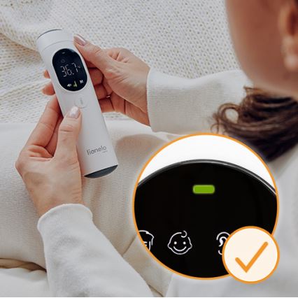 Lionelo - Infračervený teplomer FEVERSCAN 2xAAA