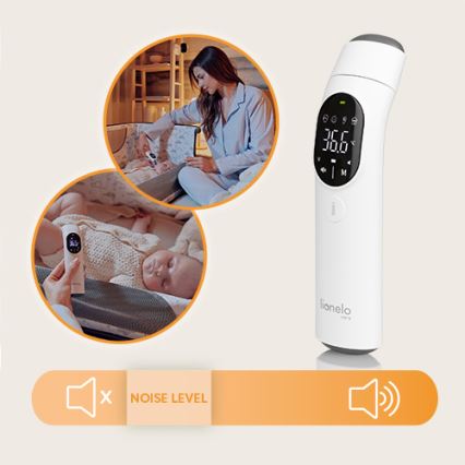 Lionelo - Infračervený teplomer FEVERSCAN 2xAAA