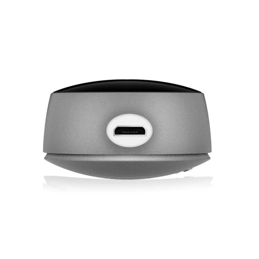 Lionelo - Inteligentná detská chôvička BABYLINE SMART Wi-Fi čierna