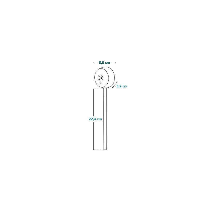 Lionelo - Inteligentný detský monitor BABYLINE SMART Wi‑Fi Biela