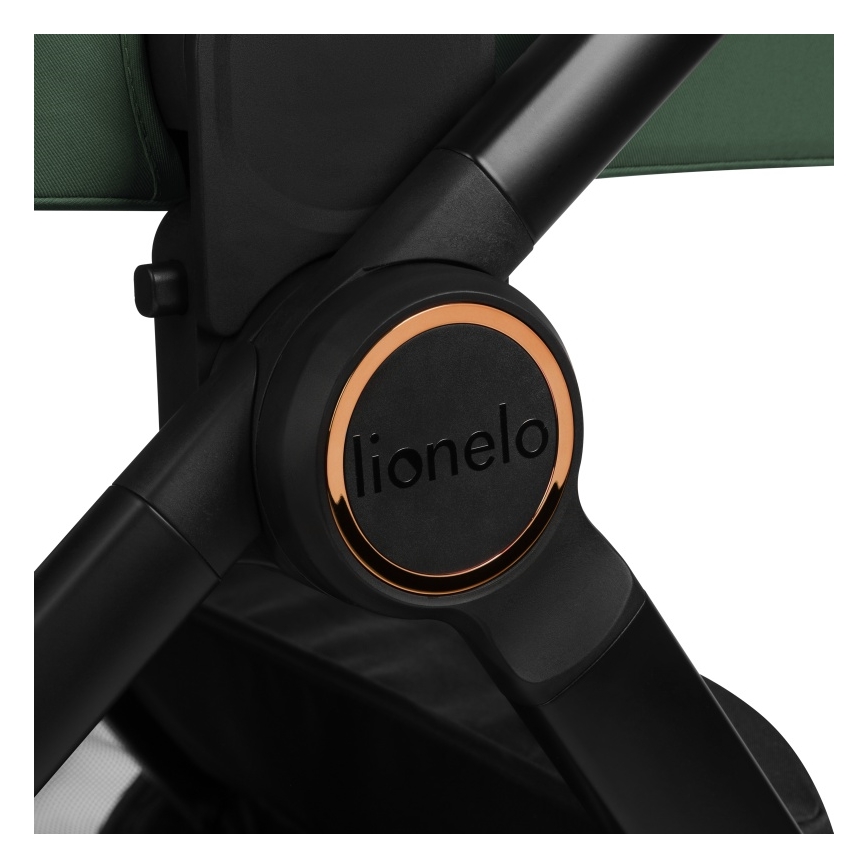 Lionelo - Kombinovaný kočík 2 v 1 LAYLA Zelený les