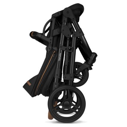 Lionelo - Kombinovaný kočík 2 v 1 MARI TOUR Black Onyx