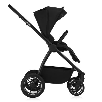 Lionelo - Kombinovaný kočík 2 v 1 MERIL Black Onyx