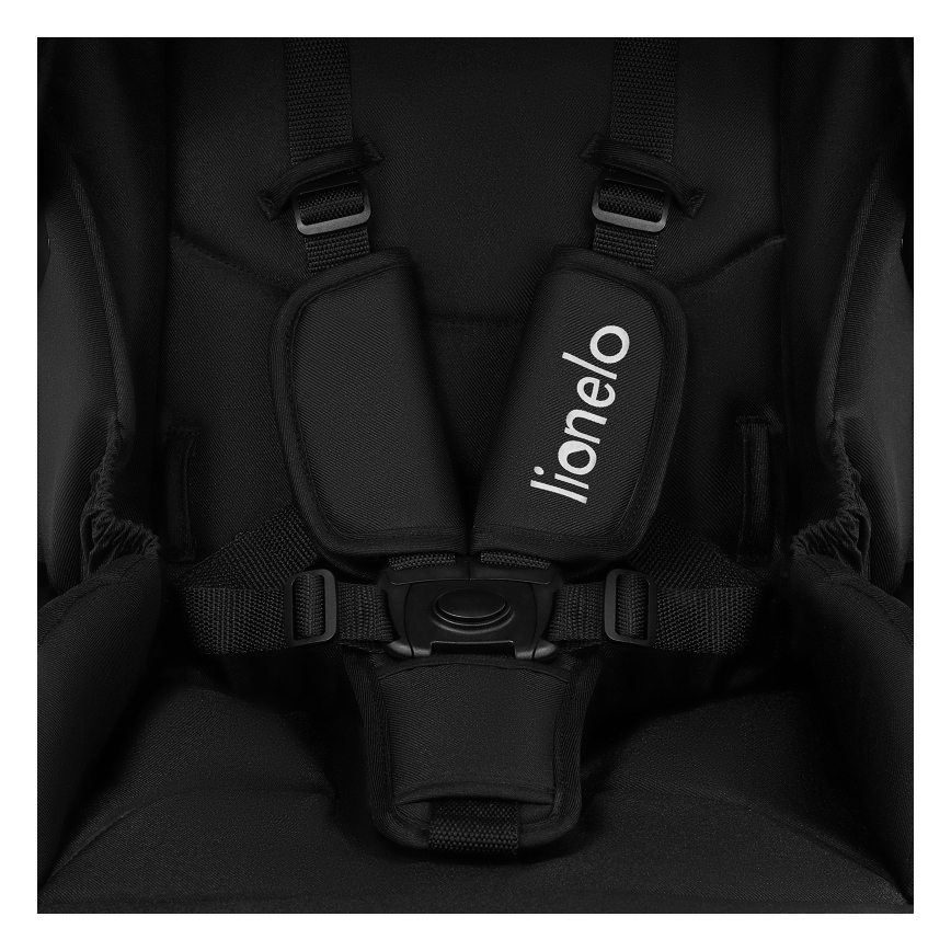 Lionelo - Kombinovaný kočík 2 v 1 MERIL Black Onyx