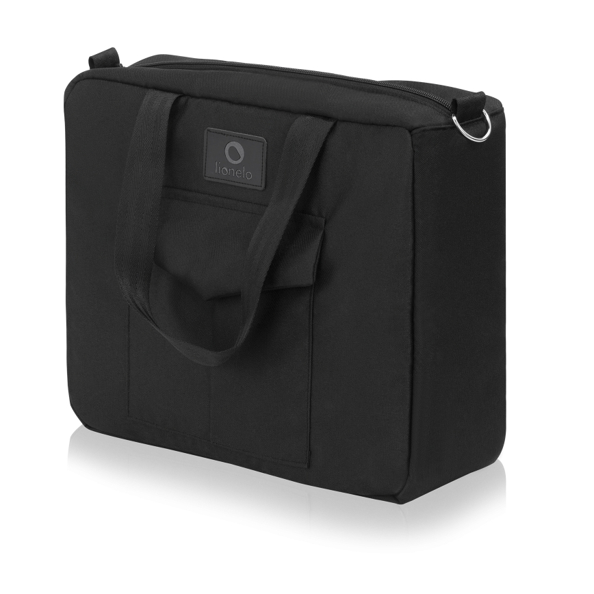 Lionelo - Kombinovaný kočík 2 v 1 MERIL Black Onyx