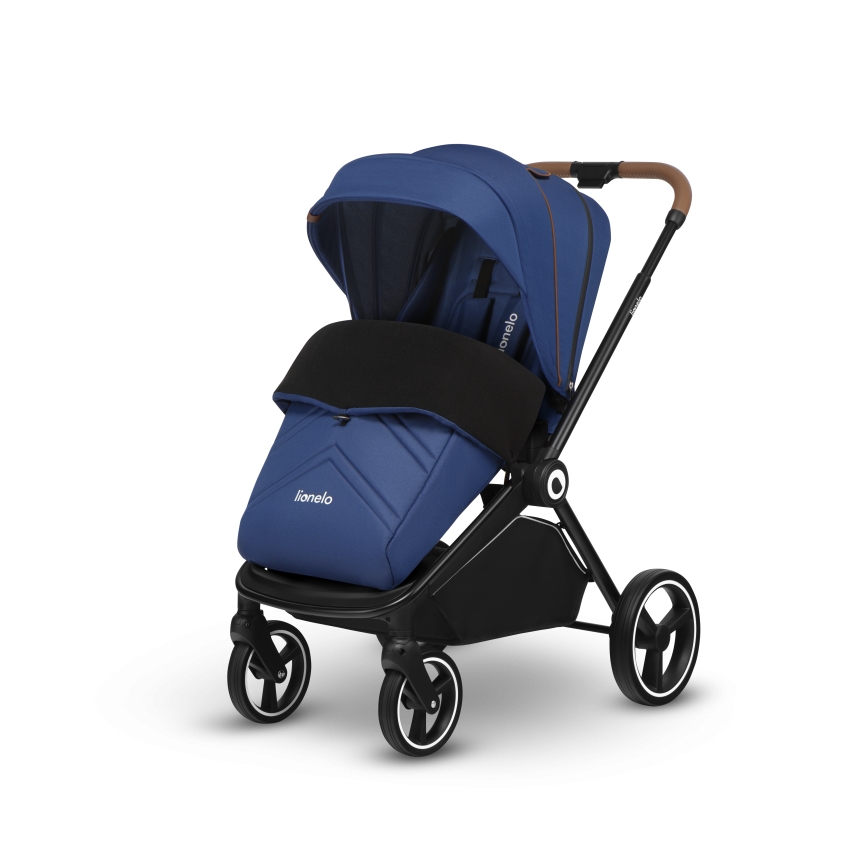 Lionelo - Kombinovaný kočík 2 v 1 MIKA Blue Navy