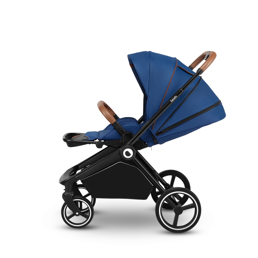 Lionelo - Kombinovaný kočík 2 v 1 MIKA Blue Navy