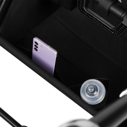 Lionelo - Kombinovaný kočík 2 v 1 MIKA PLUS Black Onyx