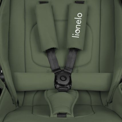 Lionelo - Kombinovaný kočík 2 v 1 MIKA PLUS olivovo zelená