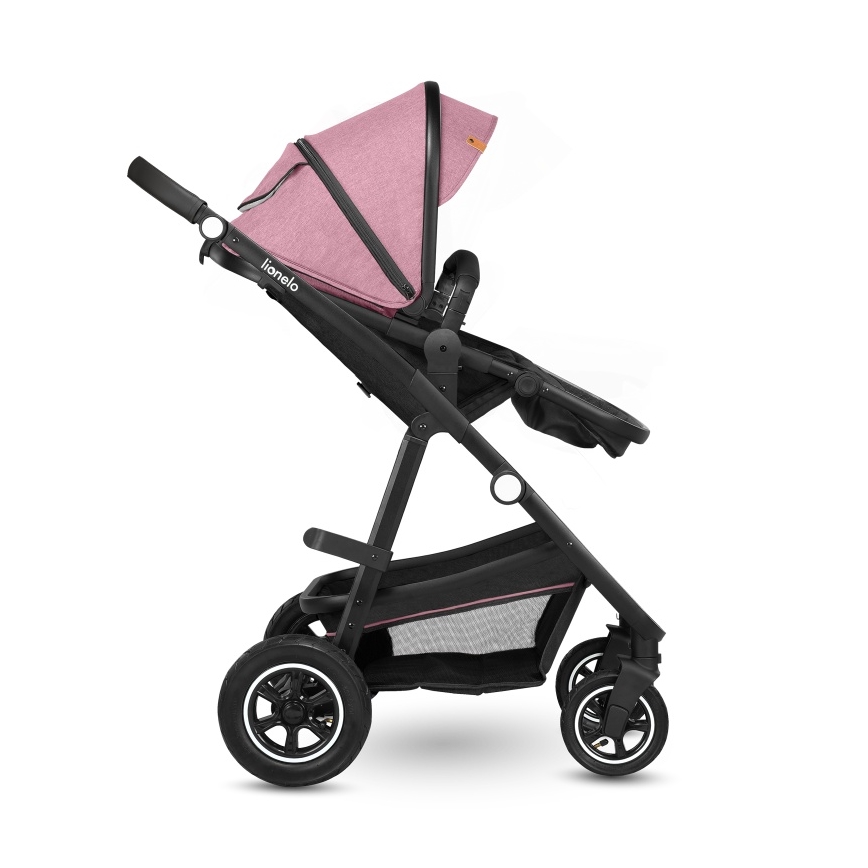 Lionelo - Kombinovaný kočík 2v1 AMBER Pink Rose