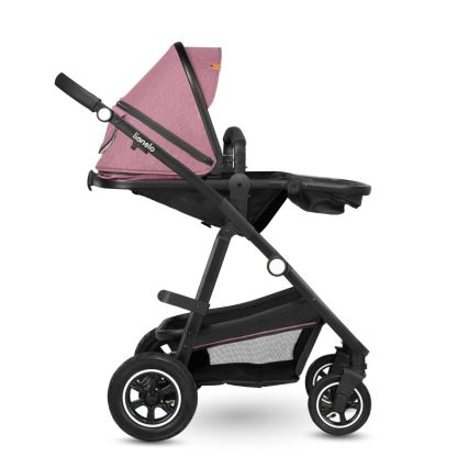 Lionelo - Kombinovaný kočík 2v1 AMBER Pink Rose