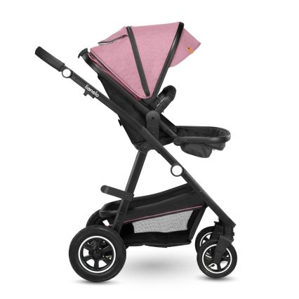 Lionelo - Kombinovaný kočík 2v1 AMBER Pink Rose