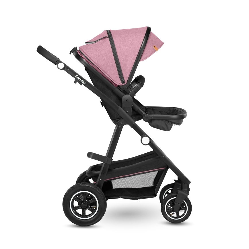 Lionelo - Kombinovaný kočík 2v1 AMBER Pink Rose