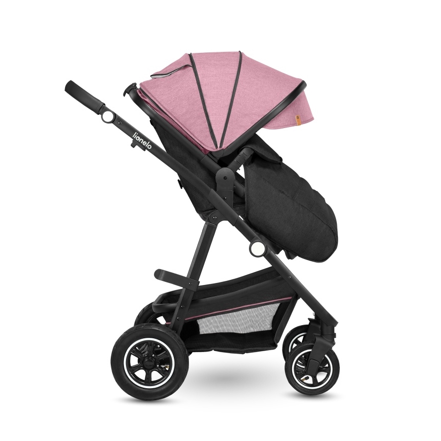 Lionelo - Kombinovaný kočík 2v1 AMBER Pink Rose