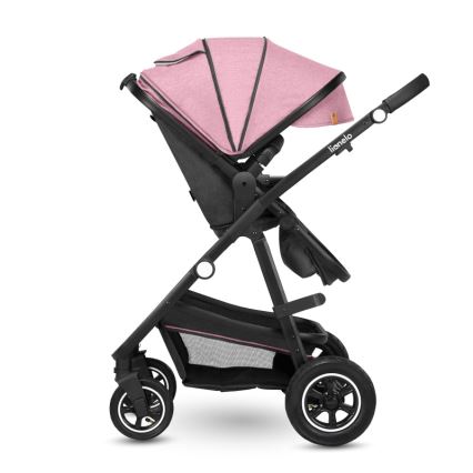 Lionelo - Kombinovaný kočík 2v1 AMBER Pink Rose