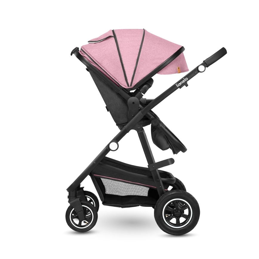 Lionelo - Kombinovaný kočík 2v1 AMBER Pink Rose