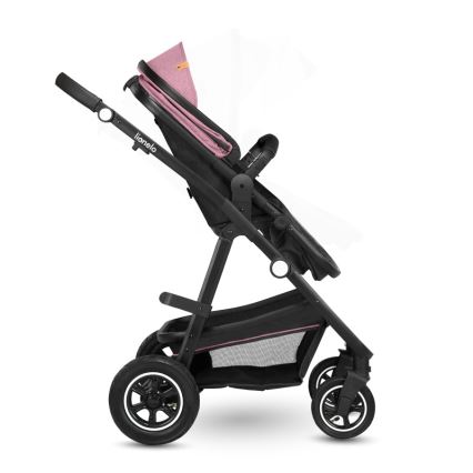 Lionelo - Kombinovaný kočík 2v1 AMBER Pink Rose