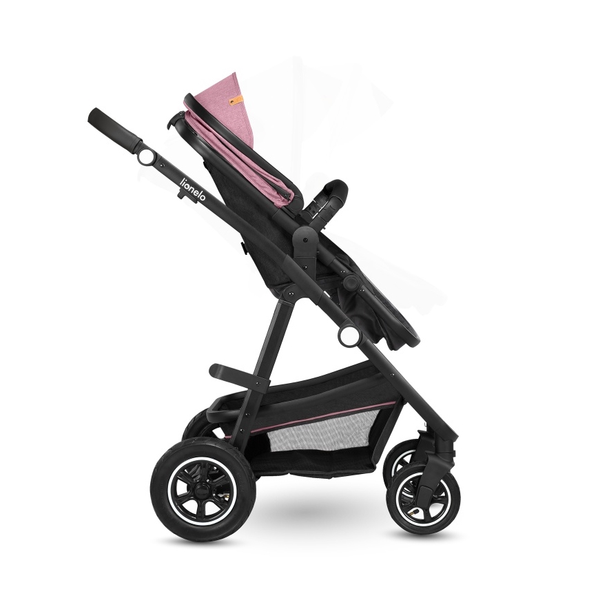Lionelo - Kombinovaný kočík 2v1 AMBER Pink Rose