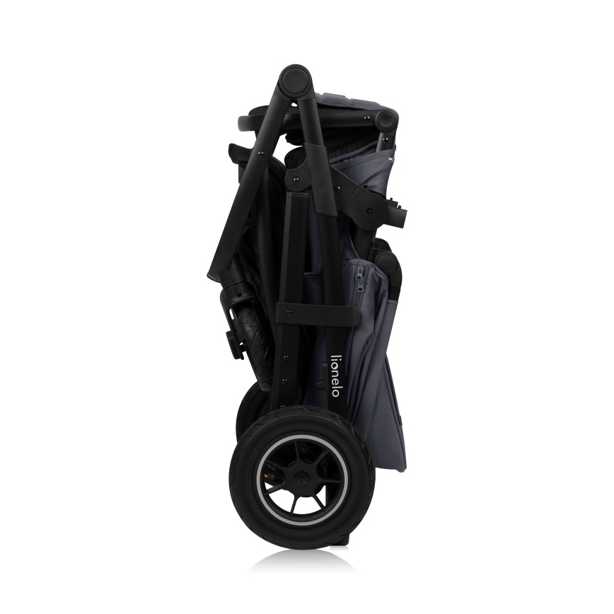 Lionelo - Kombinovaný kočík 2v1 AMBER PLUS Grey Graphite