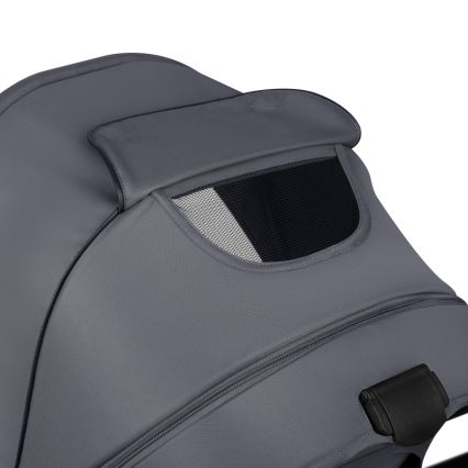 Lionelo - Kombinovaný kočík 2v1 AMBER PLUS Grey Graphite