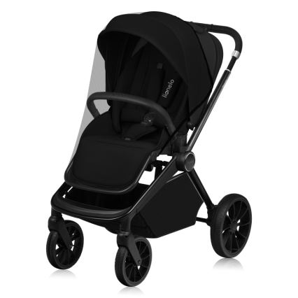 Lionelo - Kombinovaný kočík 2v1 MIKA PLUS Black Onyx
