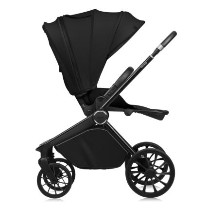Lionelo - Kombinovaný kočík 2v1 MIKA PLUS Black Onyx