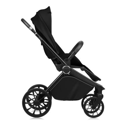 Lionelo - Kombinovaný kočík 2v1 MIKA PLUS Black Onyx