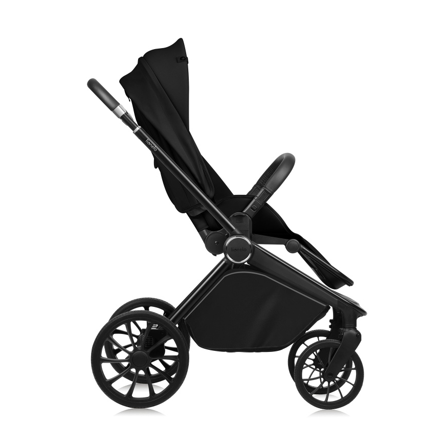 Lionelo - Kombinovaný kočík 2v1 MIKA PLUS Black Onyx