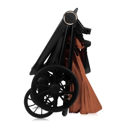 Lionelo - Kombinovaný kočík 2v1 MIKA PLUS Brown Rust