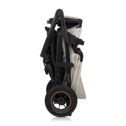 Lionelo - Kombinovaný kočík 3 v 1 AMBER PLUS béžovo-piesočný